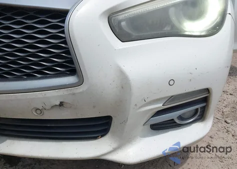 2014 Infiniti Q50 Hybrid Premium from USA, damaged, VIN JN1AV7AP7EM690553